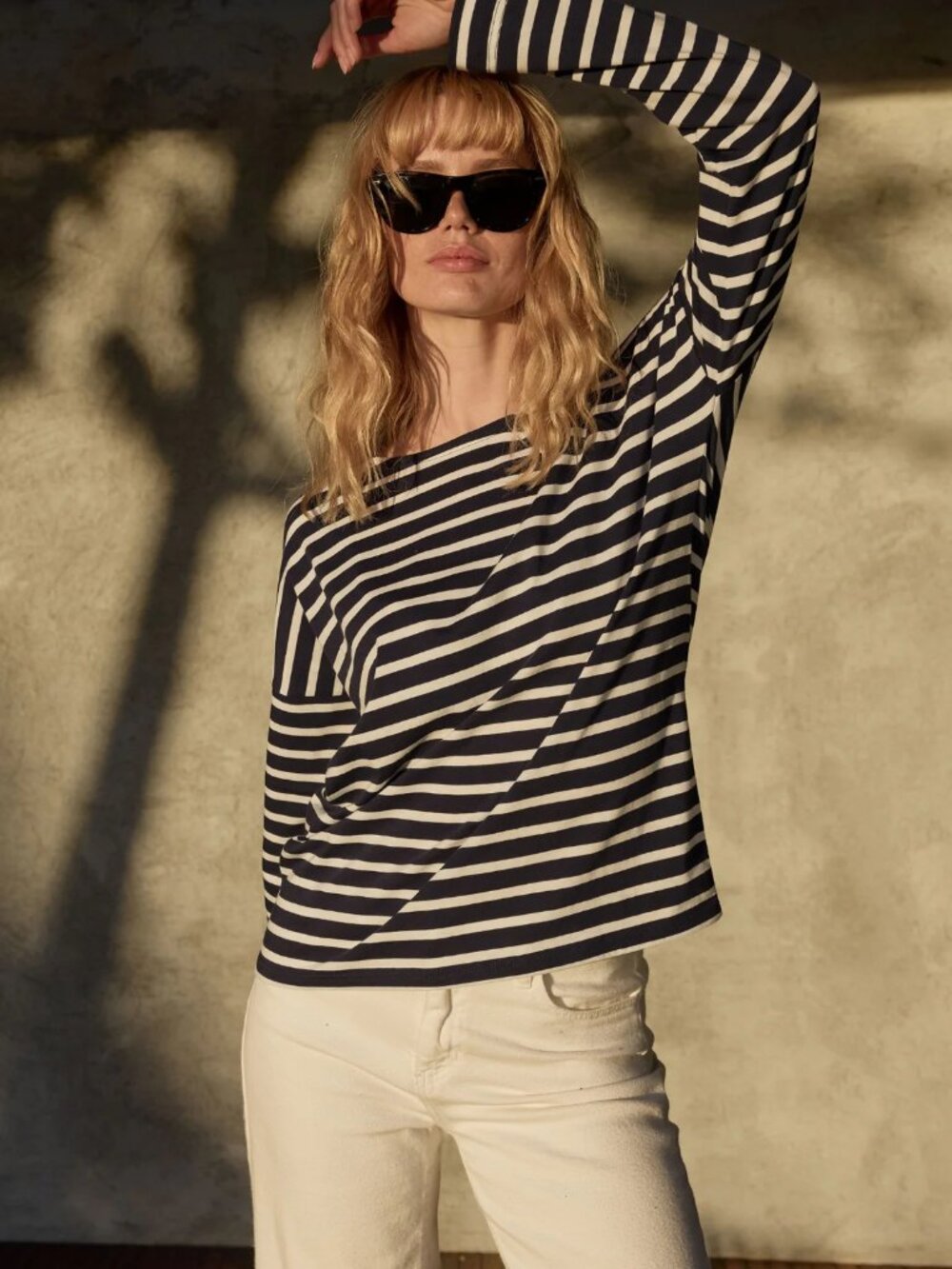 SAINT JAMES MINQUIERS CLASSIC BRETON STRIPE NAVY BLUE WHITE MADE IN FRANCE XS